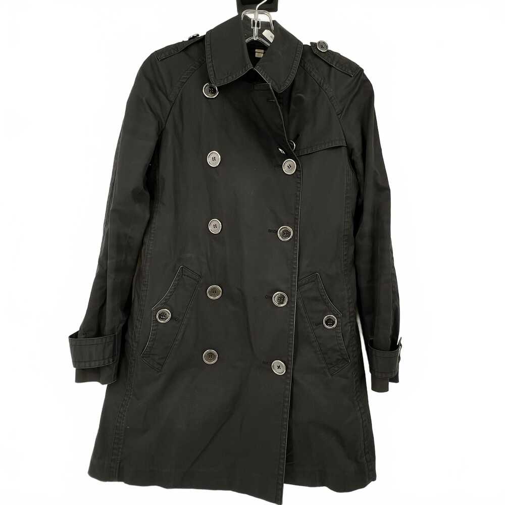 Burberry Brit Black Trench Coat | Women’s Regular 4